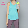 Mesh Racerback Loose Tank Tops